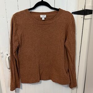 J. Crew Women's Tan Long Sleeve Top